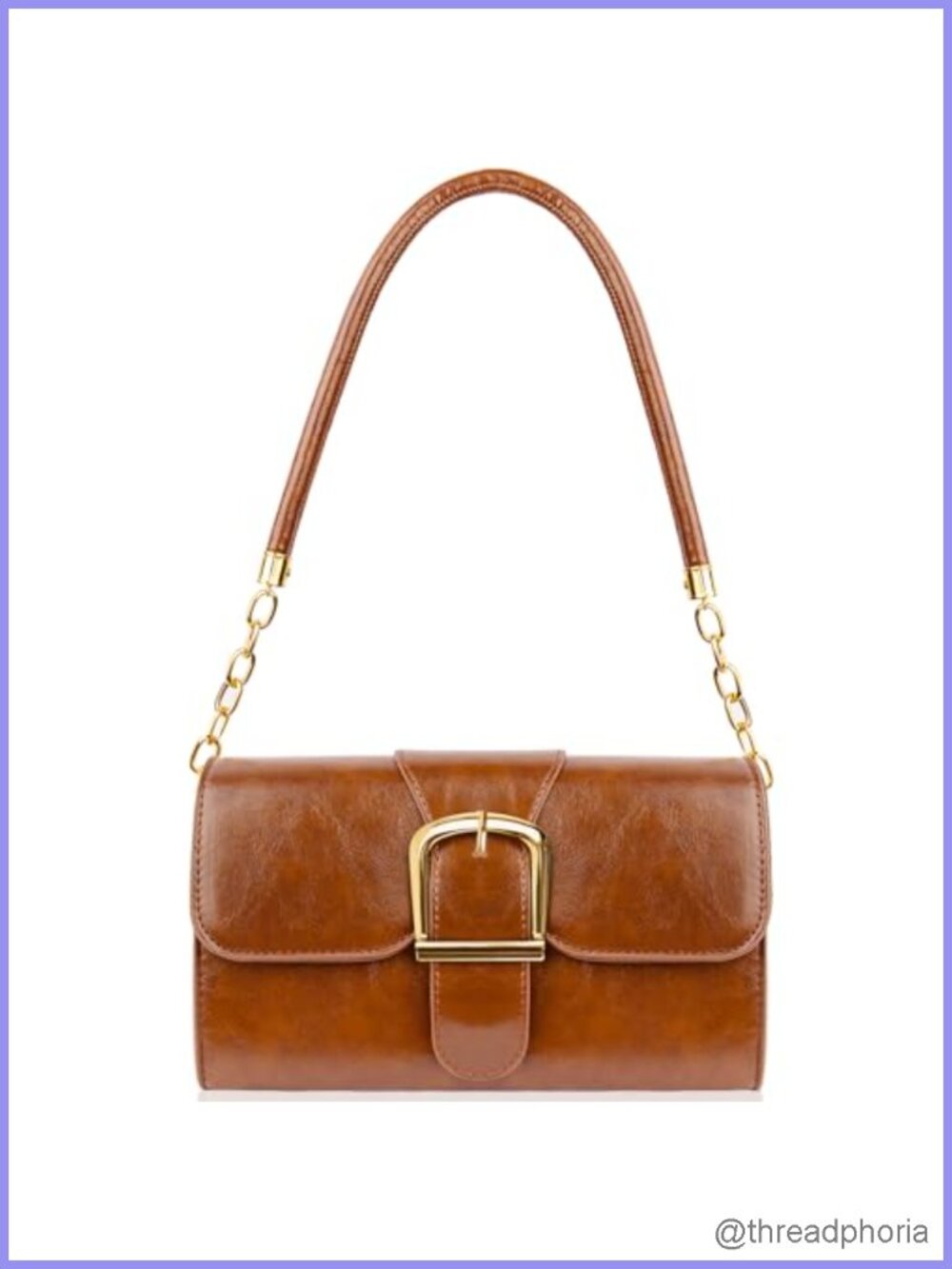 Gosect Faux Leather Women's Shoulder Handbag Hobo Tote Purse